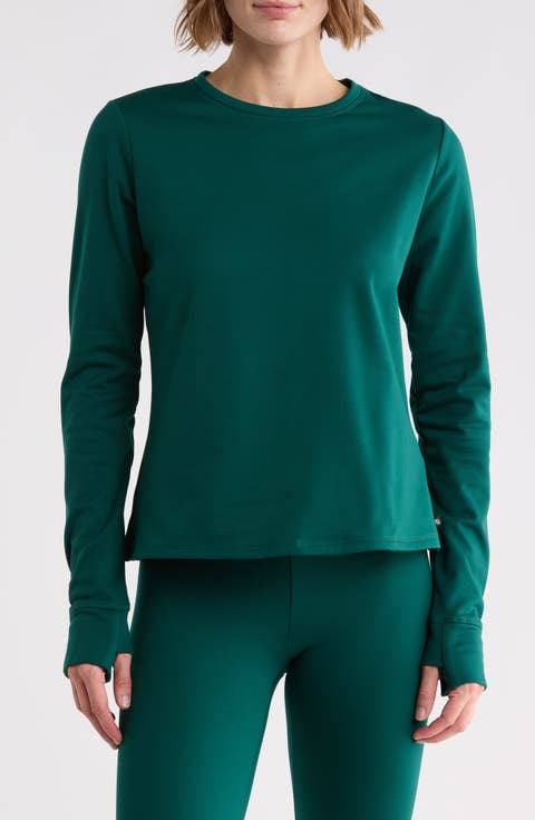 Audrie Long Sleeve Performance Top