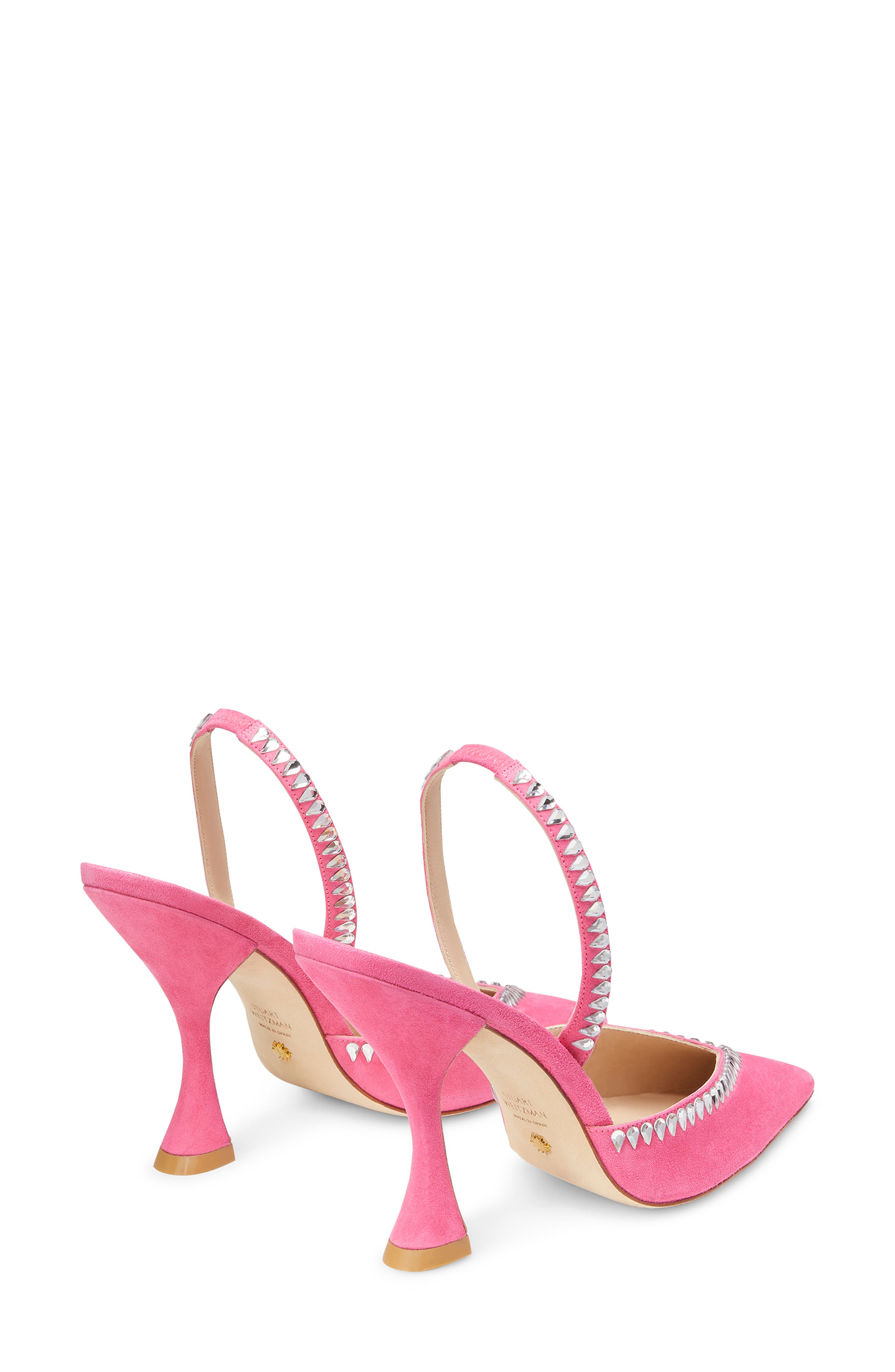 Gemcut Curve Pointed Toe Slingback Pump - image 4