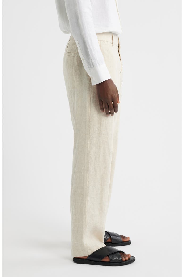 1454 Aden Flat Front Linen Chinos, Alternate, color, OAT