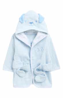 Little Me Puppy Cotton Terry Hooded Bath Robe