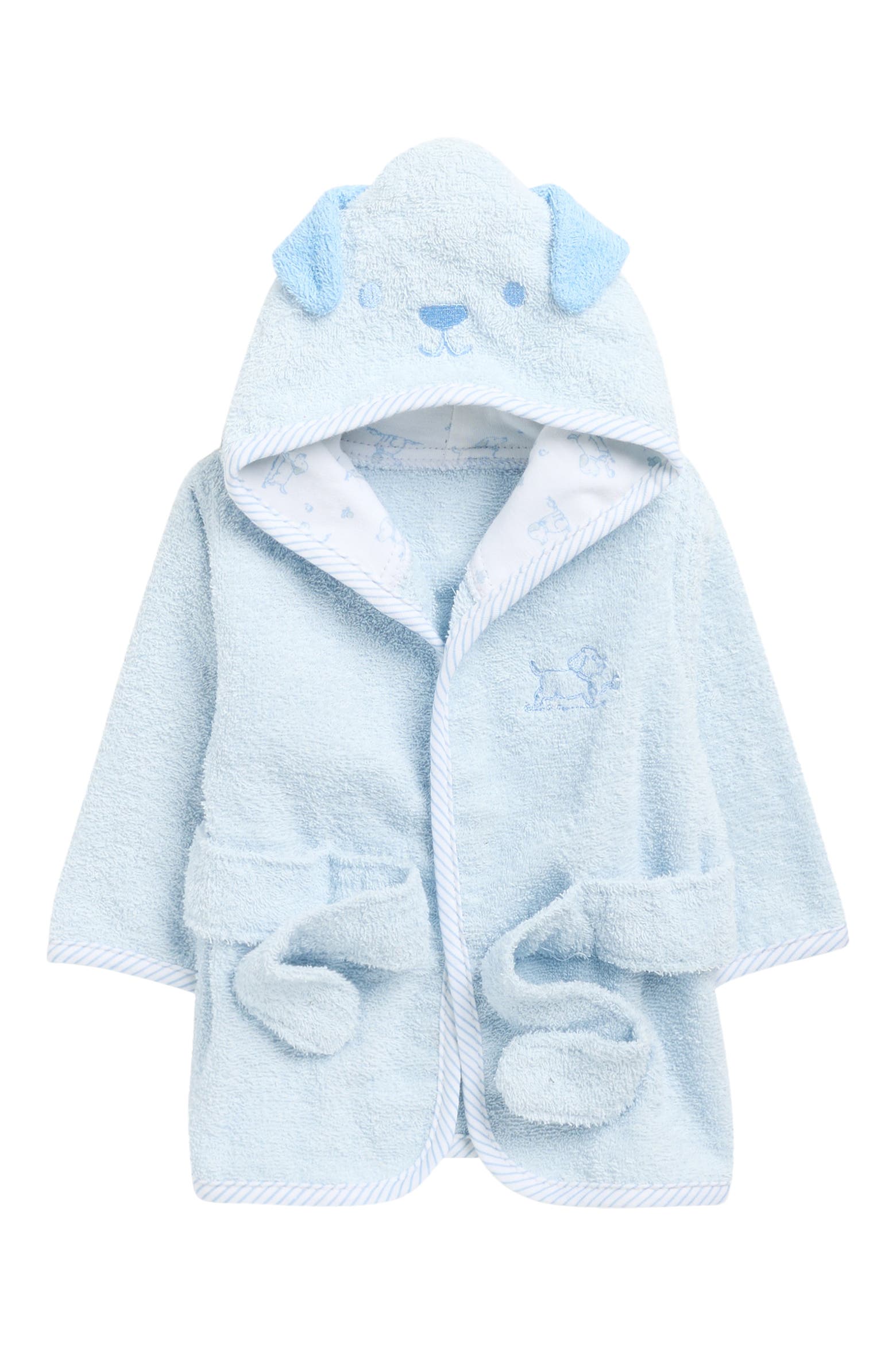 Bathing Robe Set Little Me Puppy Cotton Terry Hooded Bath Robe | Nordstromrack