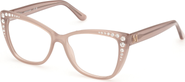 Marciano Crystal Studded Cat Eye Eyeglasses