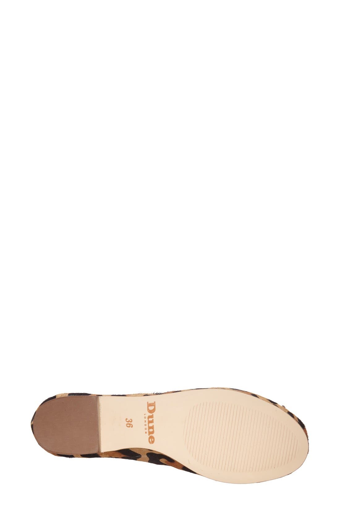 Dune London 'Hubble' Embellished Ballet Flat, Alternate, color, 