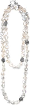 LAGOS Luna Keshi Pearl Nugget Long Necklace