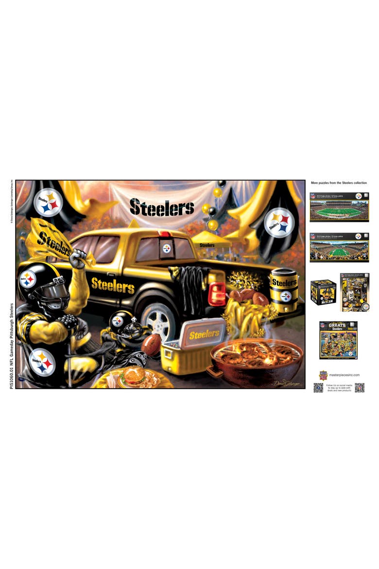 Pittsburgh Steelers Gameday 1000 Puzzle, Alternate, color, Multicolor