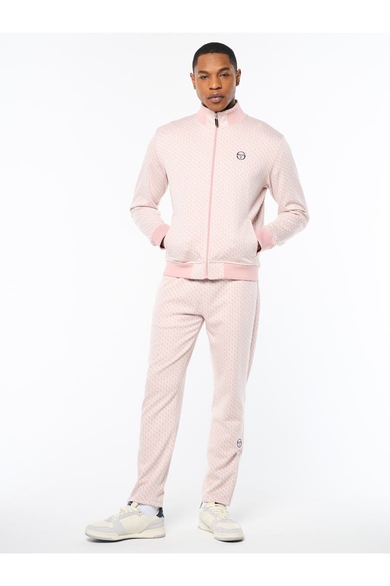 Paolo Knit Track Jacket, Alternate, color, PALE MAUVE