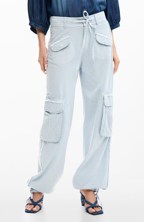 Frayed Cargo Pants
