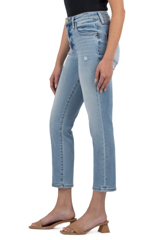 Kut From The Kloth Rachael High Waist Crop Mom Jeans In Recognition
