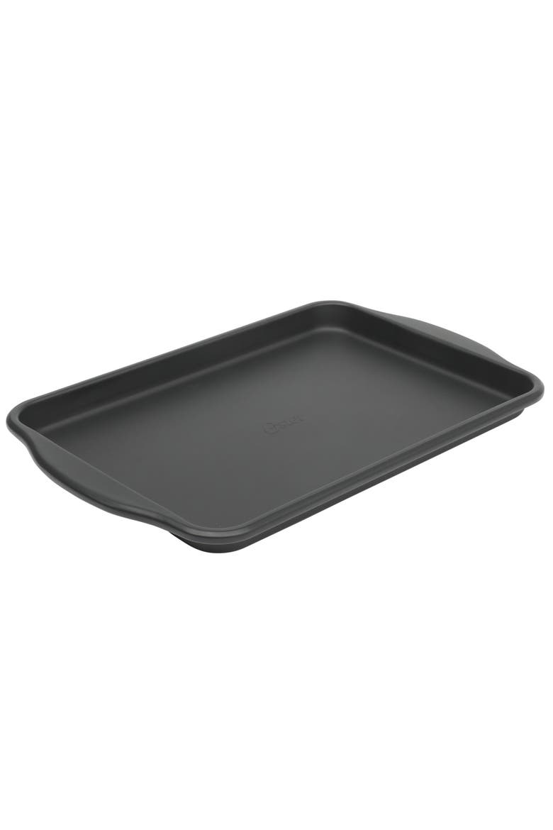 Teston Platinum Collection 13x9 Inch Nonstick Carbon Steel Cookie Sheet, Main, color, Black