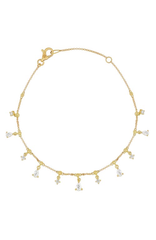 Bony Levy Mykonos Diamond Line Bracelet In Gold