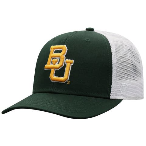 Men's Top of the World  Green/White Baylor Bears Victory Baseline Adjustable Trucker Hat