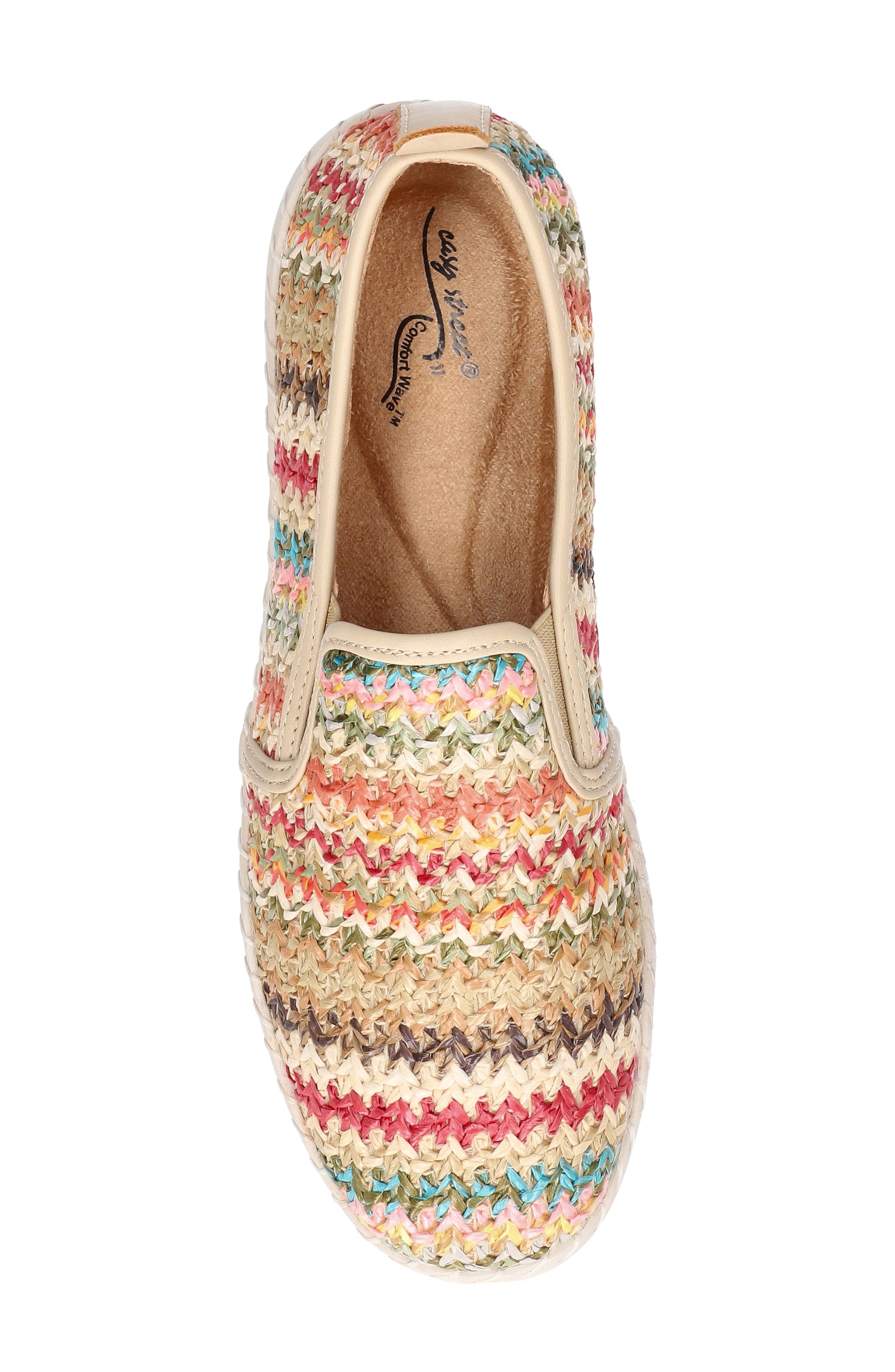 Fresh Slip-On Sneaker, Alternate, color, SPRING MULTI WOVEN