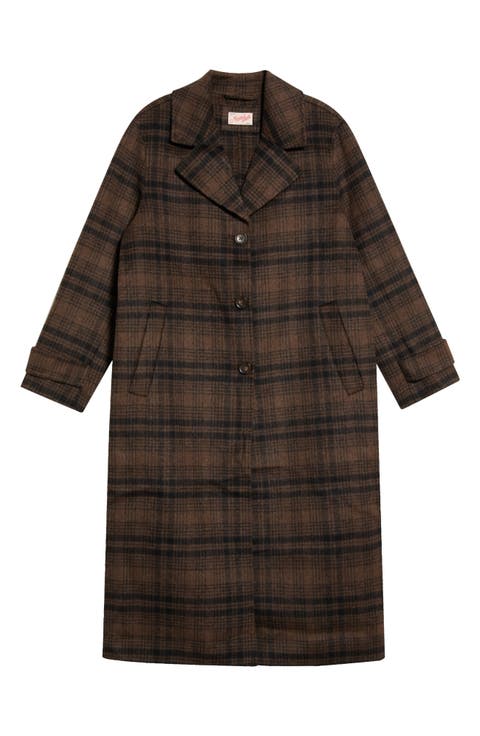 Colette Wool Blend Longline Coat