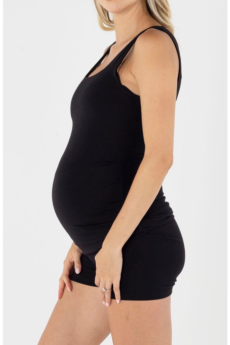 Maternity Basic Tank Top, Alternate, color, Black