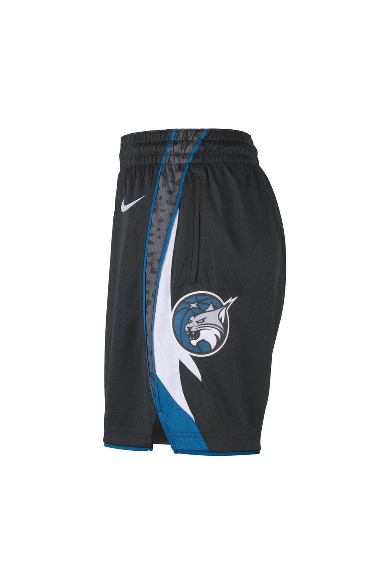 Women's Nike Black Minnesota Lynx 2026 On-Court Dri-FIT Victory Shorts - Rebel Edition, Alternate, color, Black