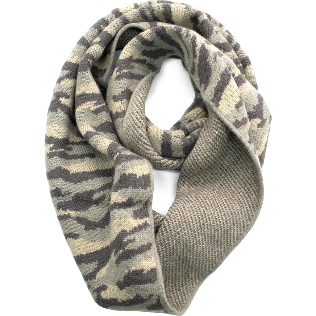 Portolano Twisted Camouflage Infinity Scarf