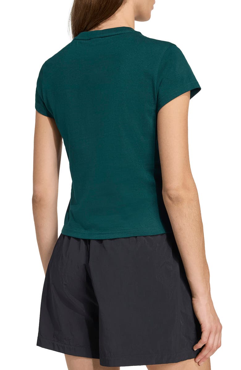 adidas Originals Essentials Slim Fit T-Shirt, Alternate, color, Aurora Ivy