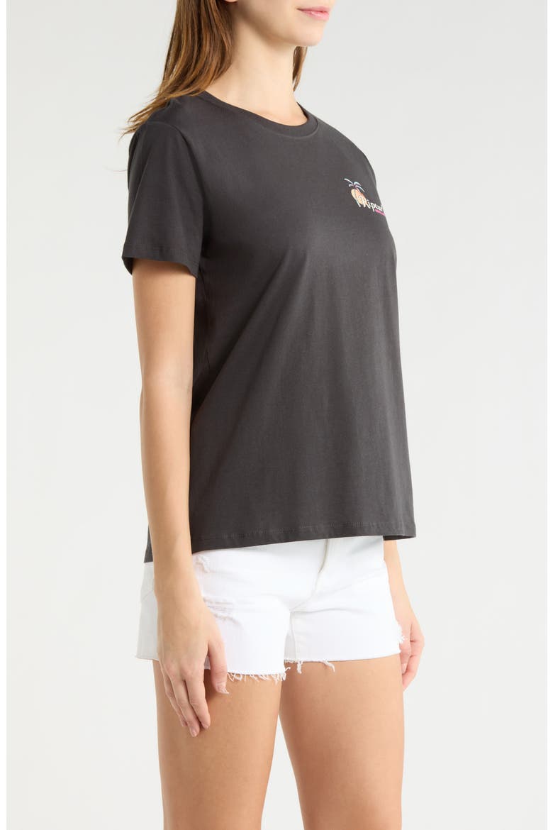 Tide Line Standard Graphic T-Shirt, Alternate, color, WASHED BLACK
