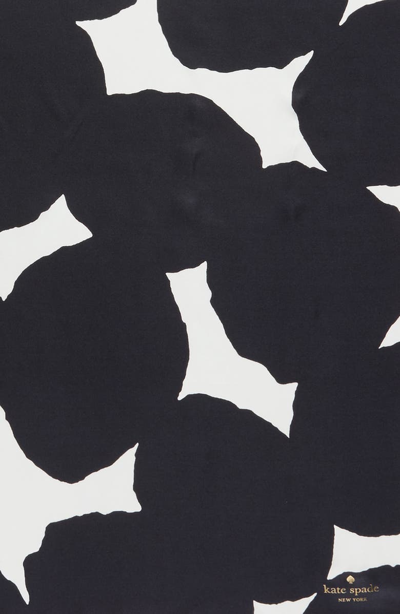 Kate Spade New York large dot square silk scarf, Alternate, color,