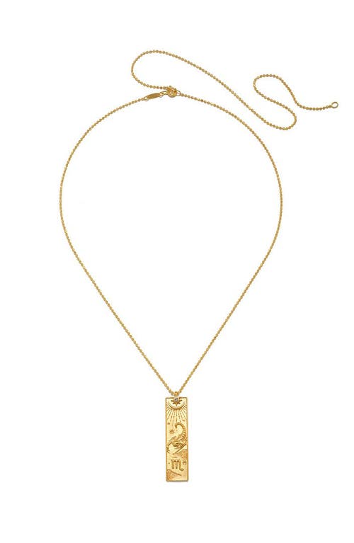Satya Jewelry Story Of Zodiac Necklace In Gold