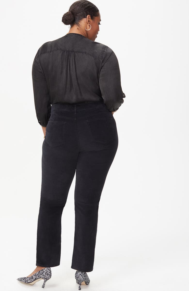 NYDJ Marilyn Straight Leg Stretch Velvet Pants, Alternate, color,