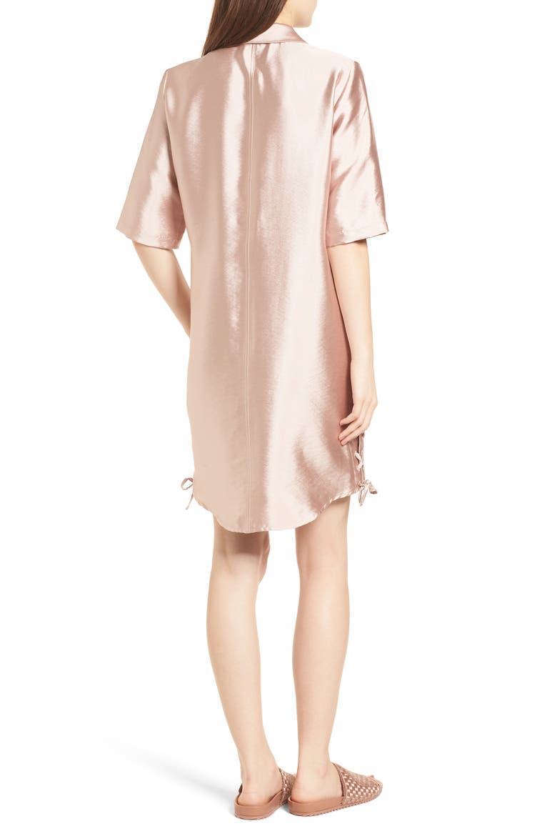Safari Shirtdress, Alternate, color, PINK SAND