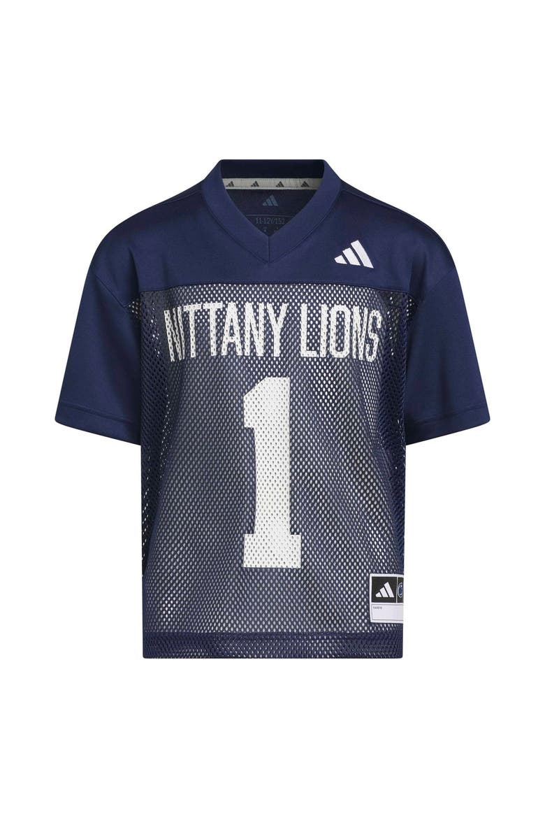 Youth adidas Navy Penn State Nittany Lions Tailgate Jersey, Alternate, color, Navy