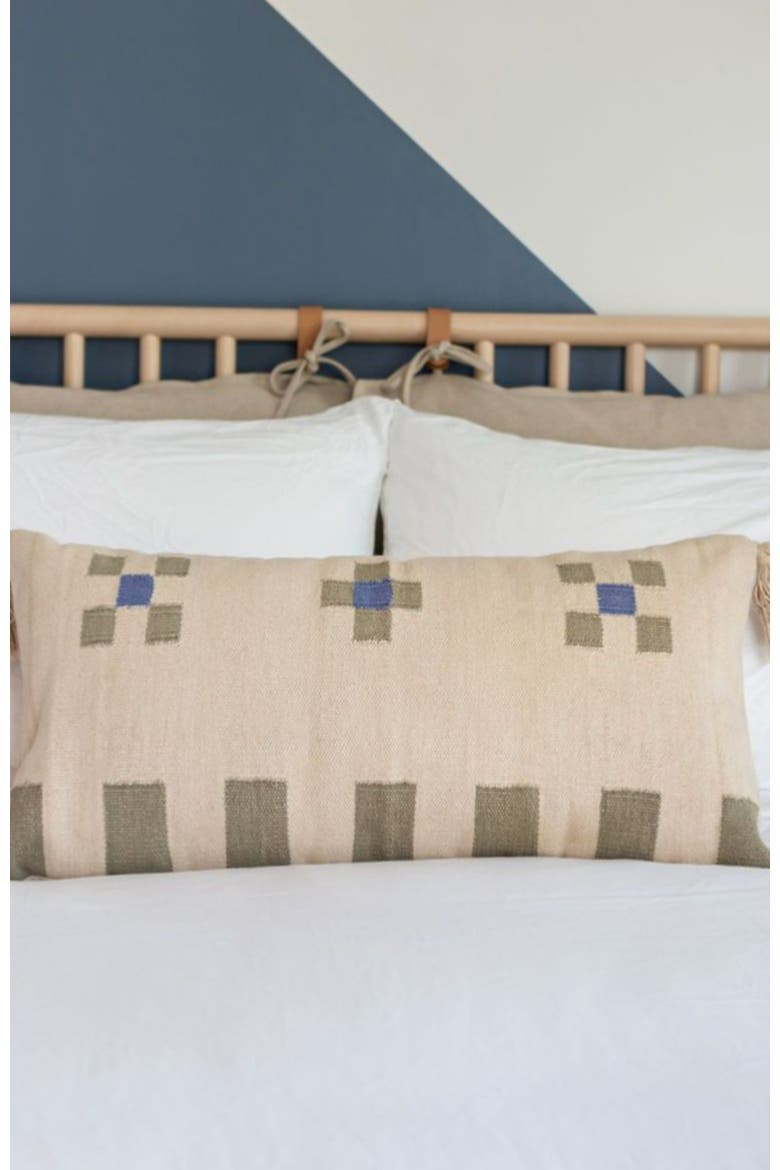 Maira Throw Pillow - Cover, Alternate, color, Natural