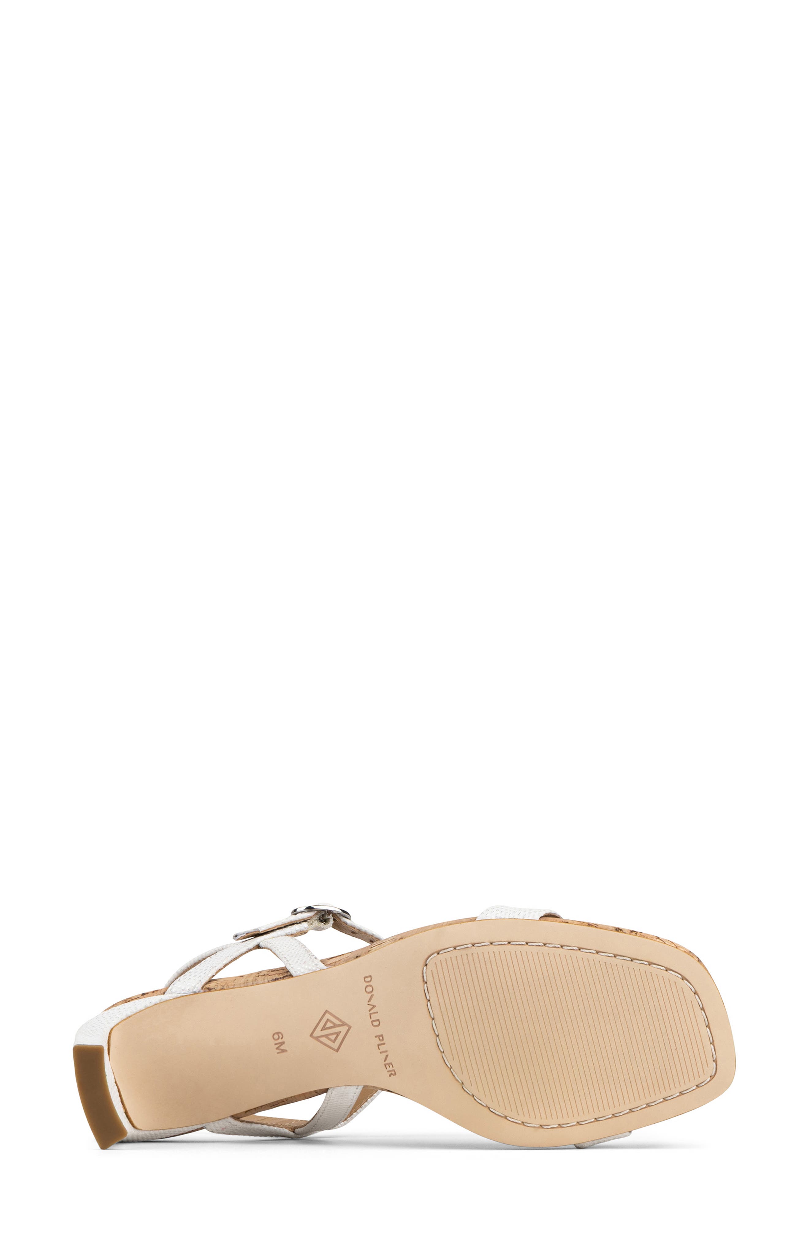 Donald Pliner Brazi Ankle Strap Sandal, Alternate, color, Porcelain