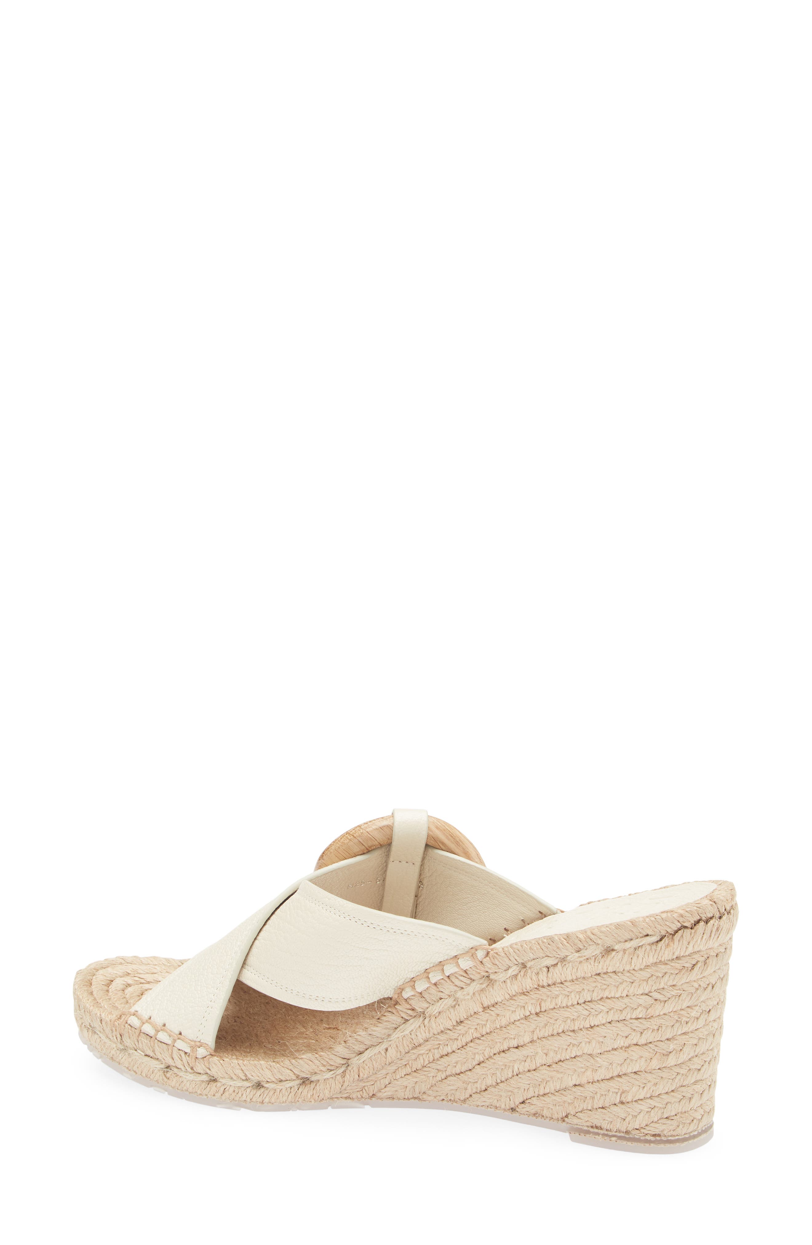 Pedro Garcia Orys Wedge Sandal, Alternate, color, Ivory Petitgrain-Oak