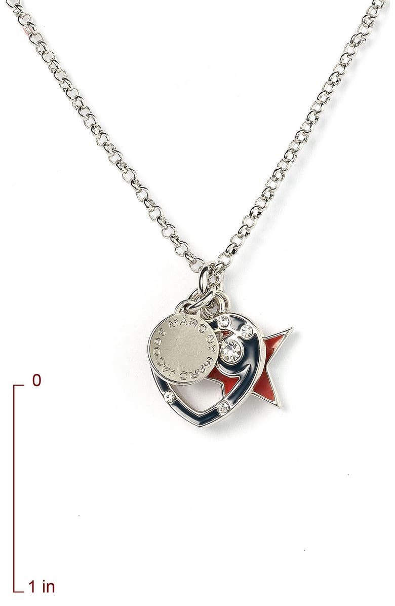 MARC BY MARC JACOBS 'Miss Nautical' Icon Pendant Necklace, Alternate, color, 