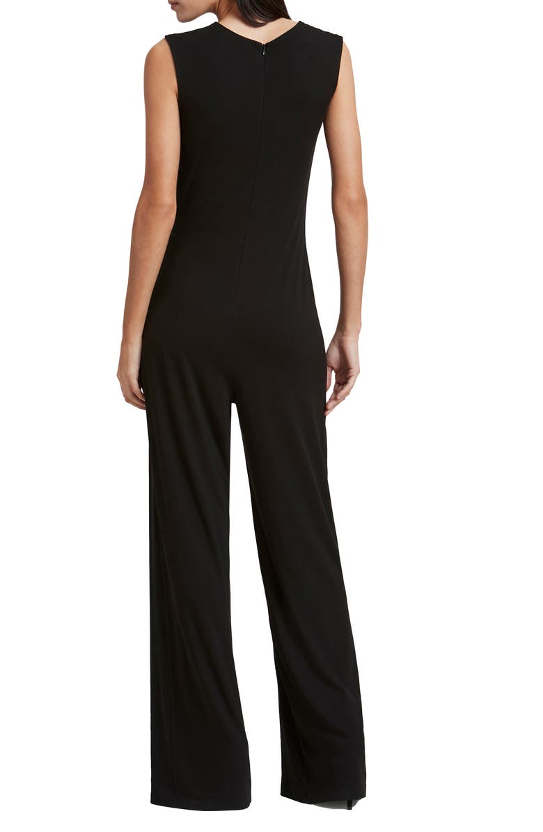 Marcella Whitney Wide Leg Jumpsuit, Alternate, color, Black