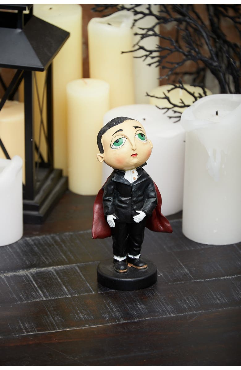 Gallerie II Norbert Vampire Decorative Halloween Figurine, Alternate, color, Black