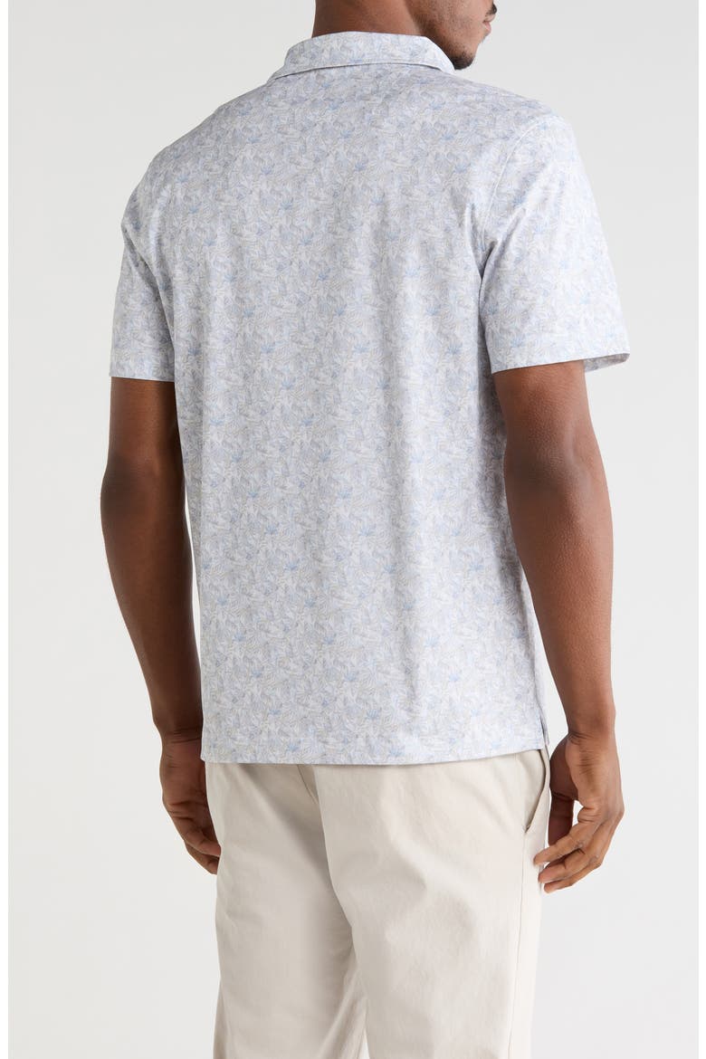 Cotton Knit Polo, Alternate, color, PLATINUM