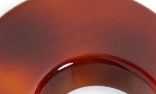 Alexandre De Paris Tortoiseshell Pattern Hair Pin In Brown