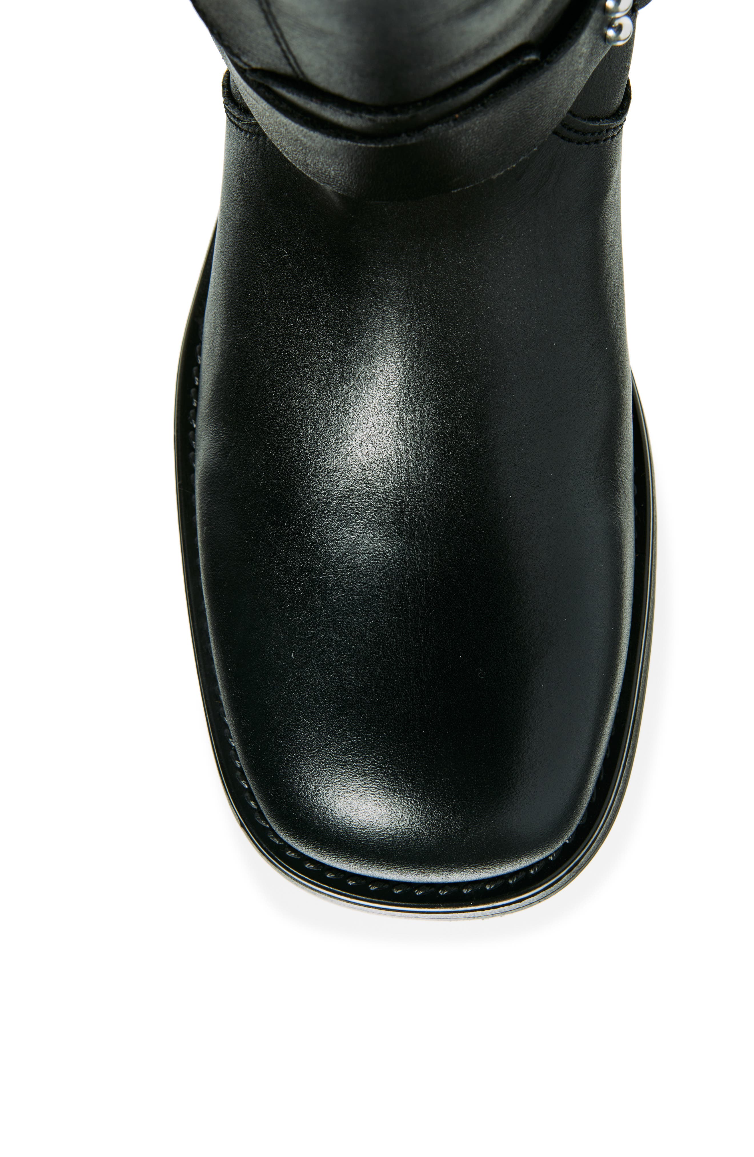 Steve Madden Rocky Boot, Alternate, color, Black Leather