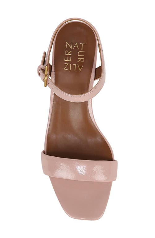 Naturalizer Izzy Ankle Strap Sandal In Cameo Blush Pink