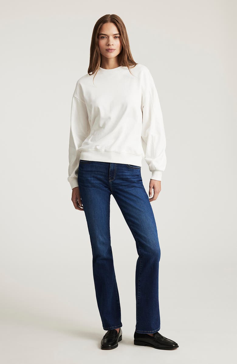 Mavi Jeans Cotton Sweatshirt, Alternate, color, Antique White