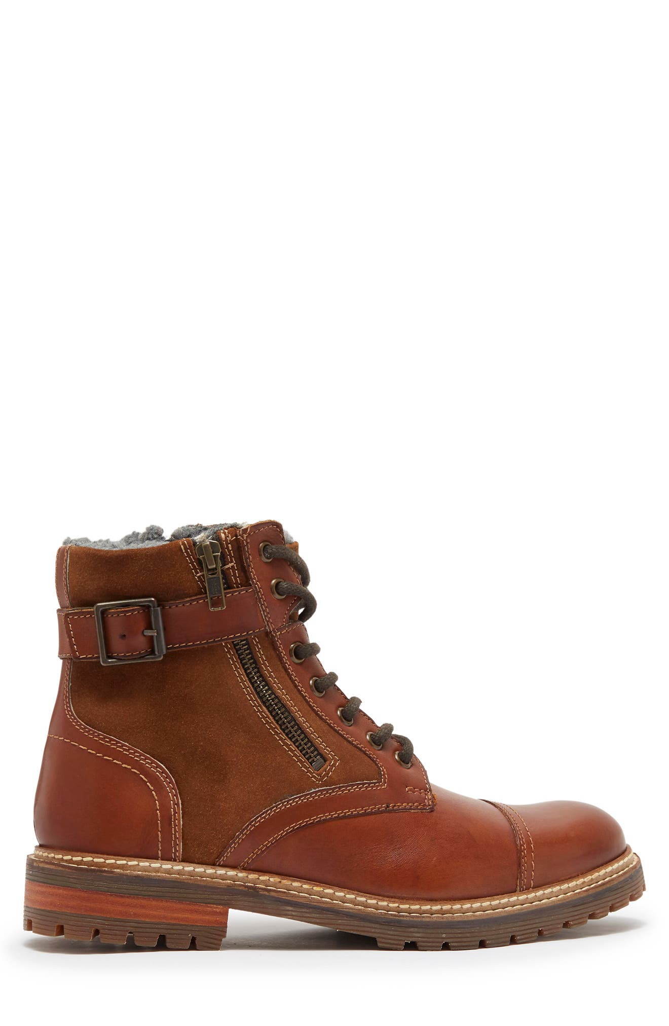 CREVO Silverton Side Zip Boot, Alternate, color, 