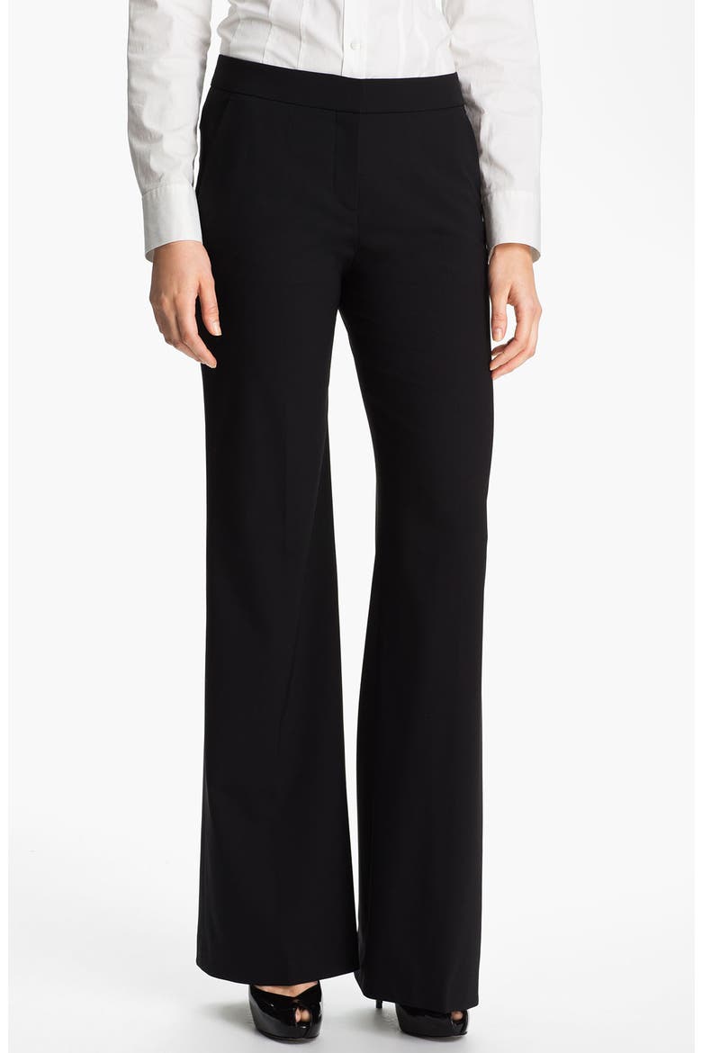 HUGO BOSS 'Tirana' Pants, Main, color, BLACK