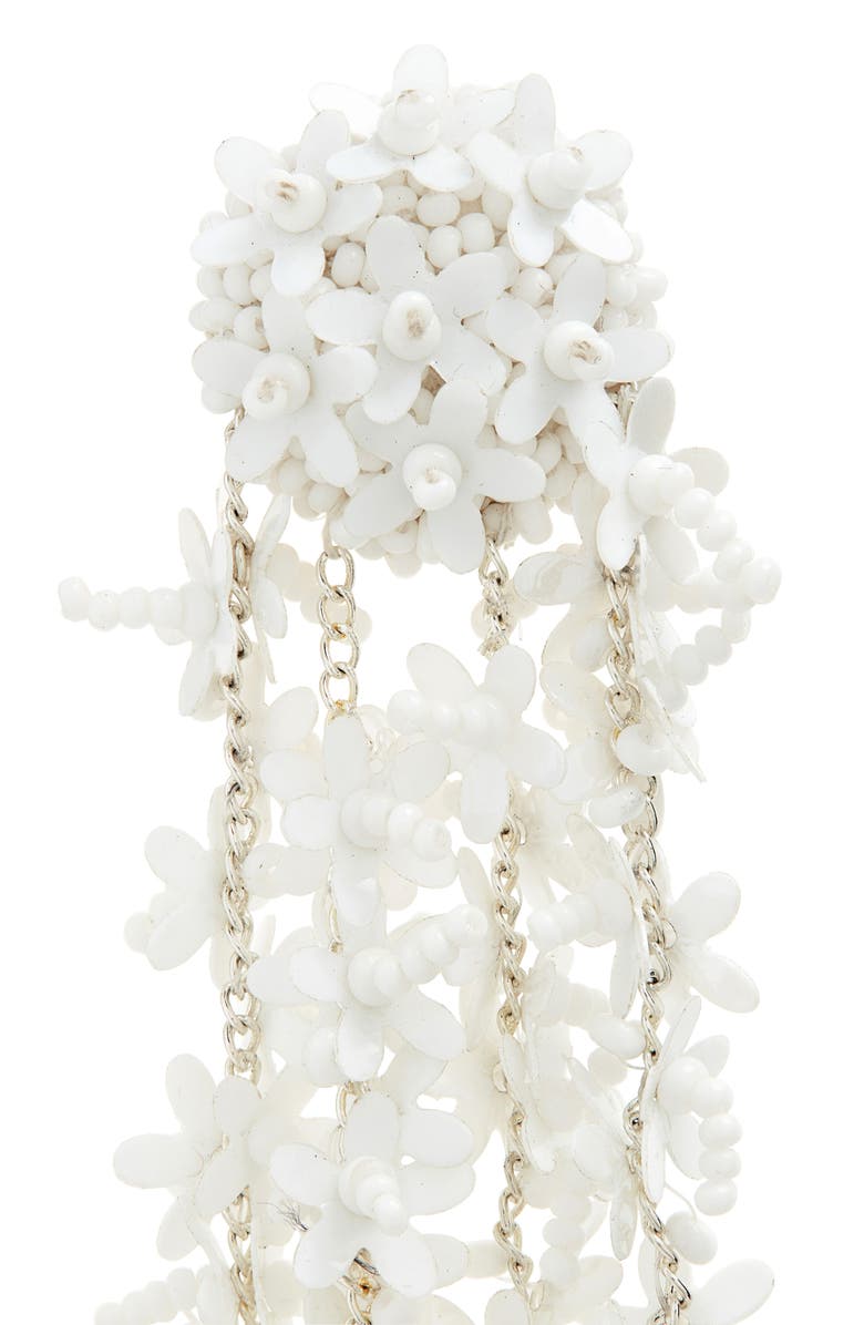 Oscar de la Renta Beaded Cascade Drop Earrings, Alternate, color, 