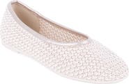 Tahari Woven Ballerina Flat