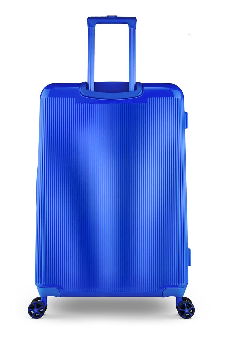 Glisten Vibrant 28-Inch Spinner Packing Case, Alternate, color, BLUE