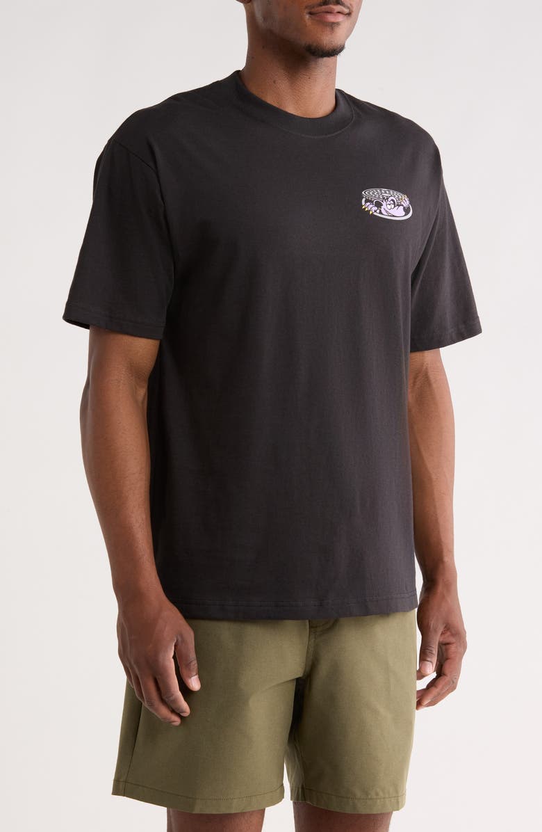 Vans Downside Cotton Graphic T-Shirt, Alternate, color, Black
