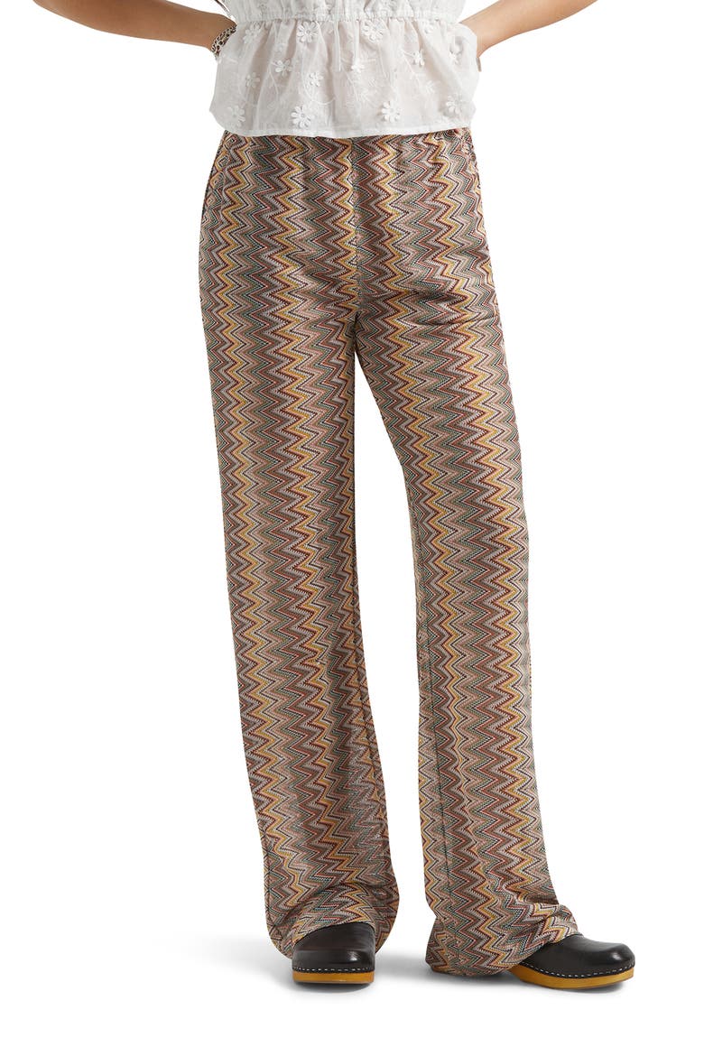 The Cabana Zigzag Mesh Pants, Main, color, MULTI COLOR ZIGZAG
