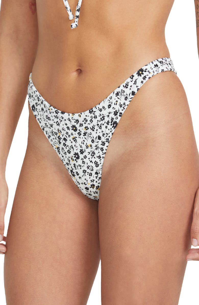 Volcom Ditsy Daze Bikini Bottom, Alternate, color, 