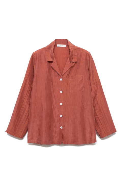 Silk Pajama Shirt