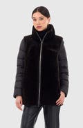 GORSKI Genuine Shearling Jacket, Detachable Sleeves