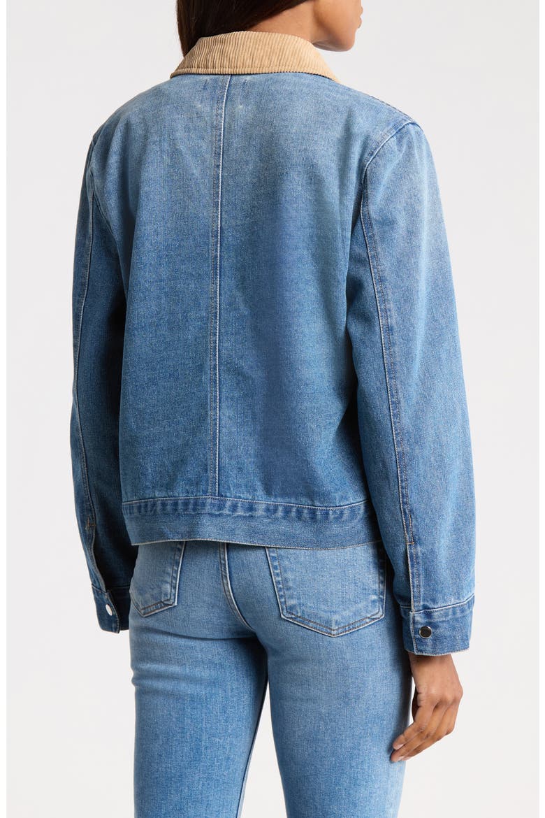 Denim Barn Jacket, Alternate, color, MED WASH