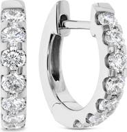 Mémoire Odessa Diamond Huggie Earrings